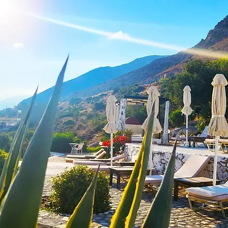 Lägenhet Peaceful And Very Relaxing Near Crete Sea View, Shared Pool, Air Condition Hersonissos (Crete)