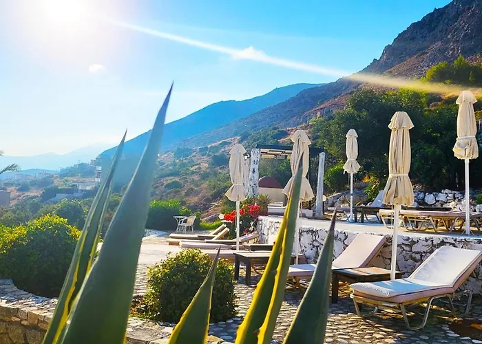 شقة Peaceful And Very Relaxing Near Crete Sea View, Shared Pool, Air Condition خيرسونِسوس